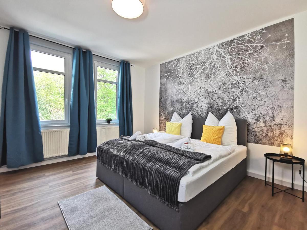 Bohnapartments - Stadtblick Zechenhaus - Balkon - Gratis Parkplatz - Wlan - Sehr Ruhig - Barrierearm 伊尔梅瑙 外观 照片