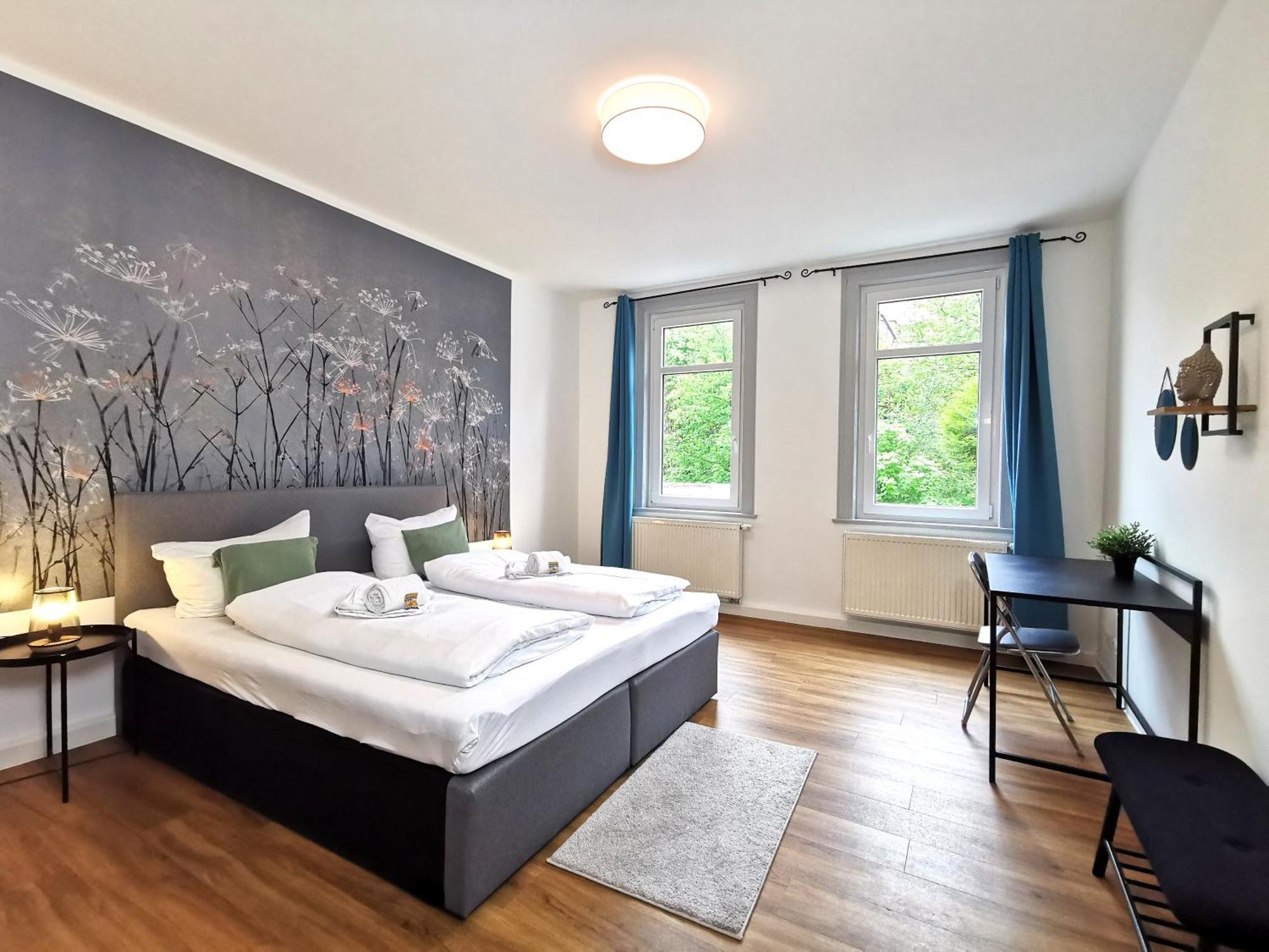 Bohnapartments - Stadtblick Zechenhaus - Balkon - Gratis Parkplatz - Wlan - Sehr Ruhig - Barrierearm 伊尔梅瑙 外观 照片